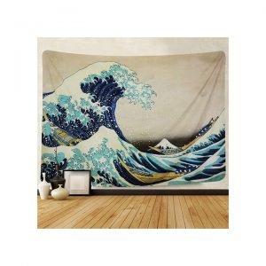 The Great Wave off Kanagawa wall tapestry