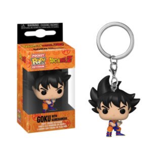 Goku with Kamehameha Funko Pop keychain